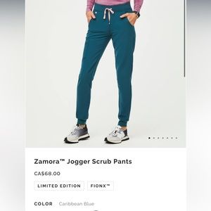 Women’s Caribbean blue Zamora petite jogger - L